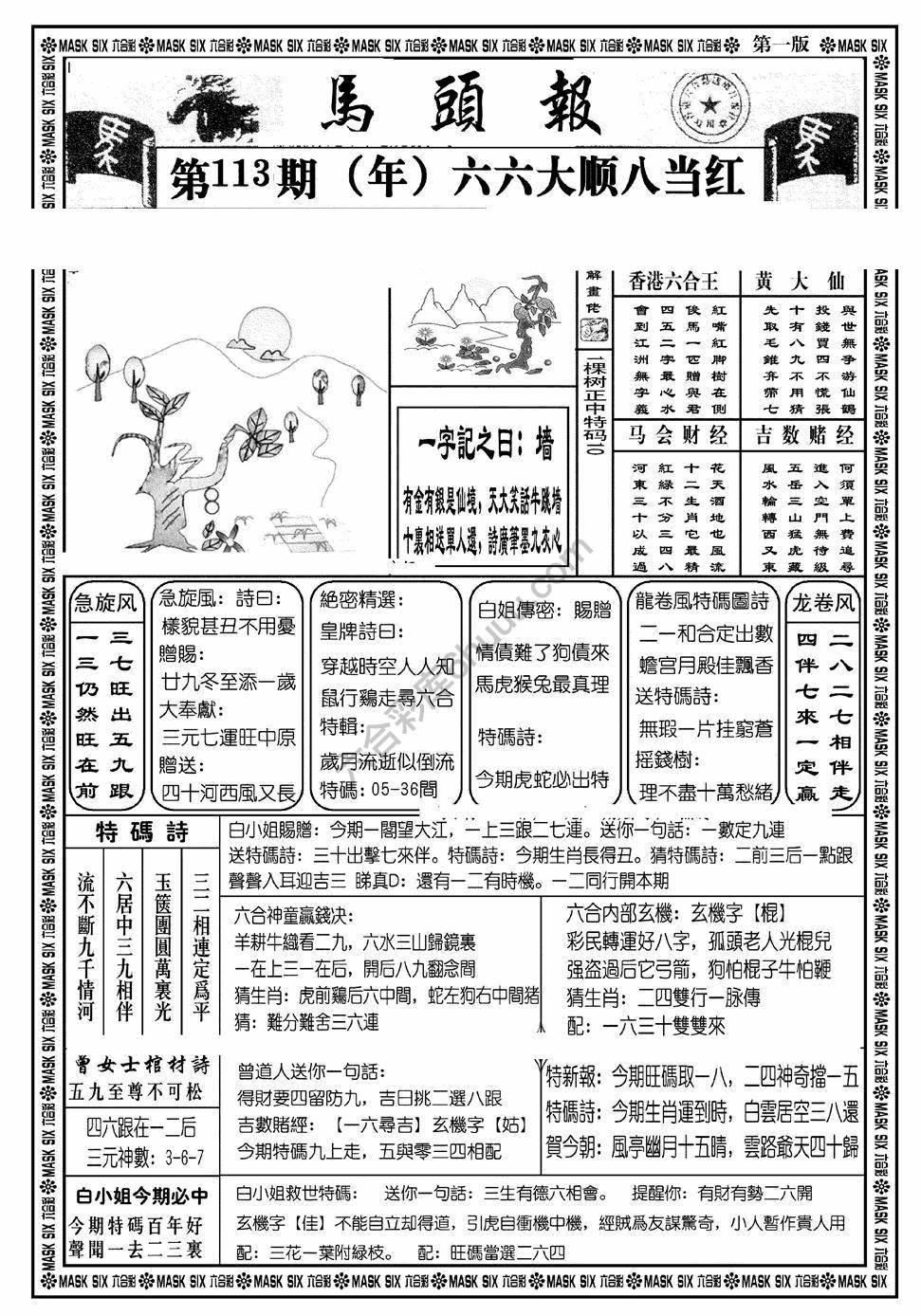 马头报