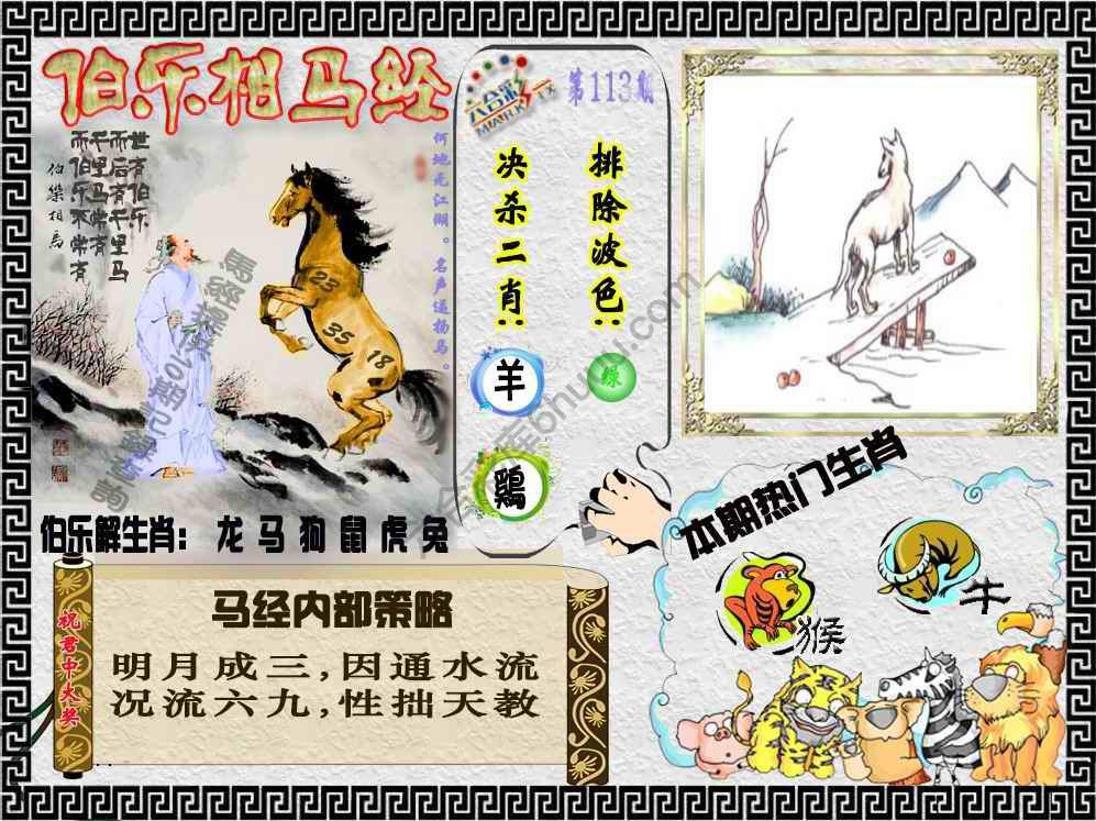 伯乐相马经