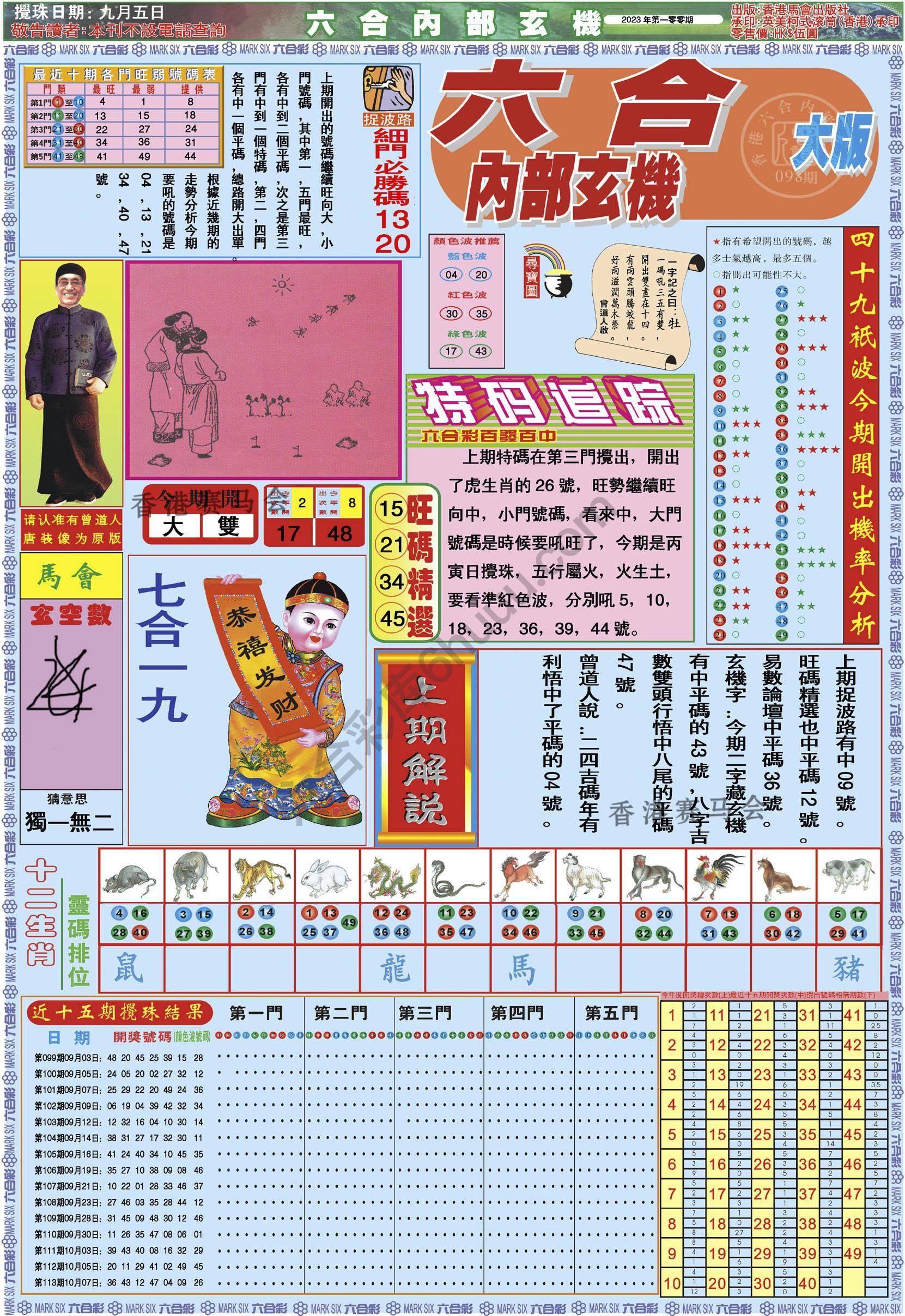 六合内部玄机