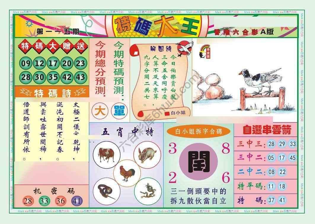 特码大王