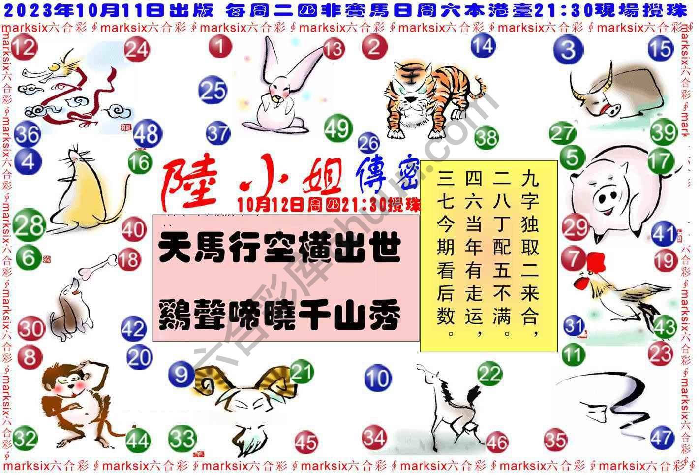 陆小姐传密