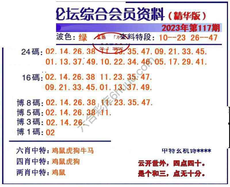 综合会员资料