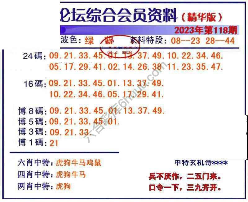 综合会员资料