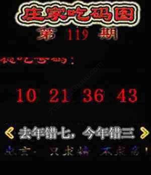 庄家吃码图