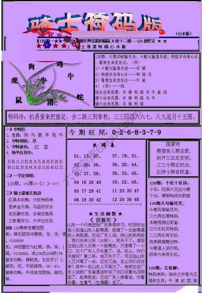 另类骑士特码版