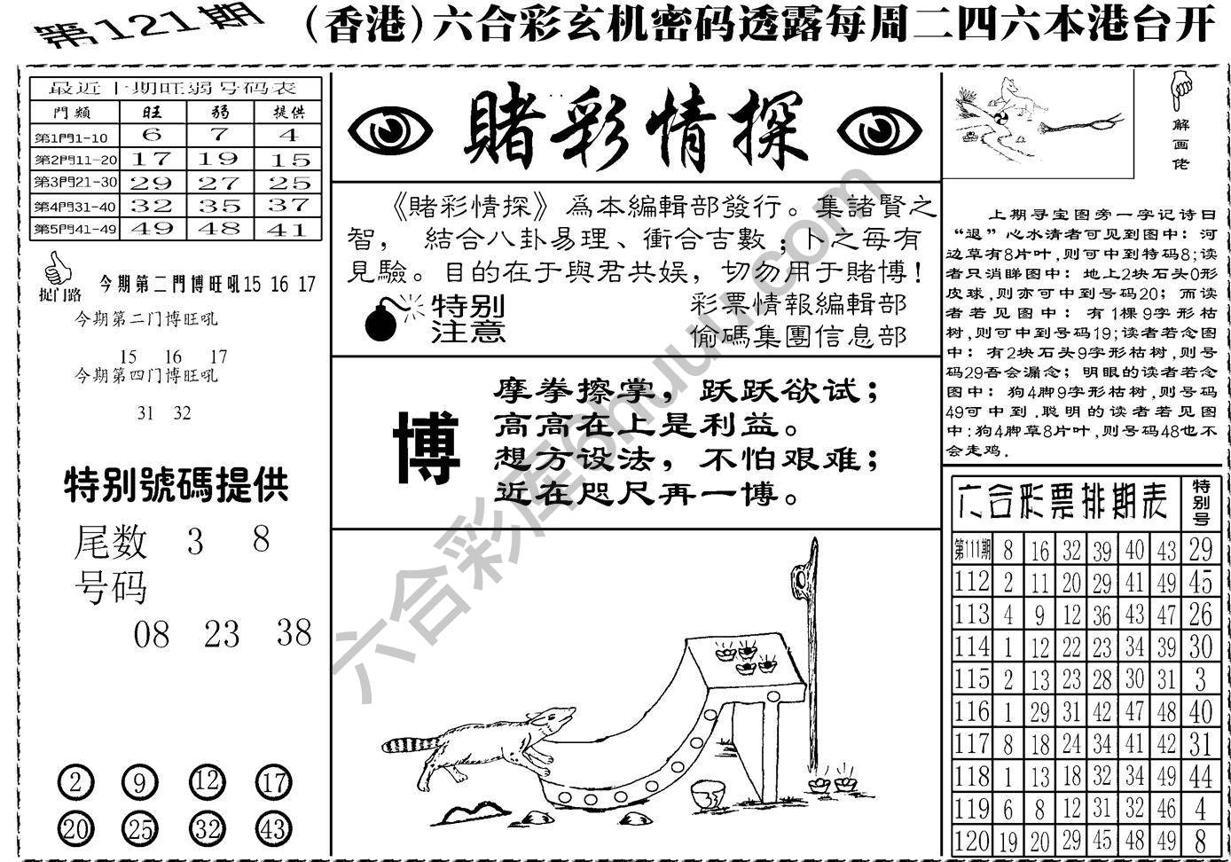 赌彩情探