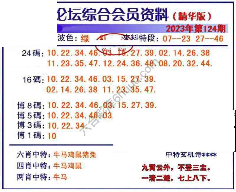 综合会员资料