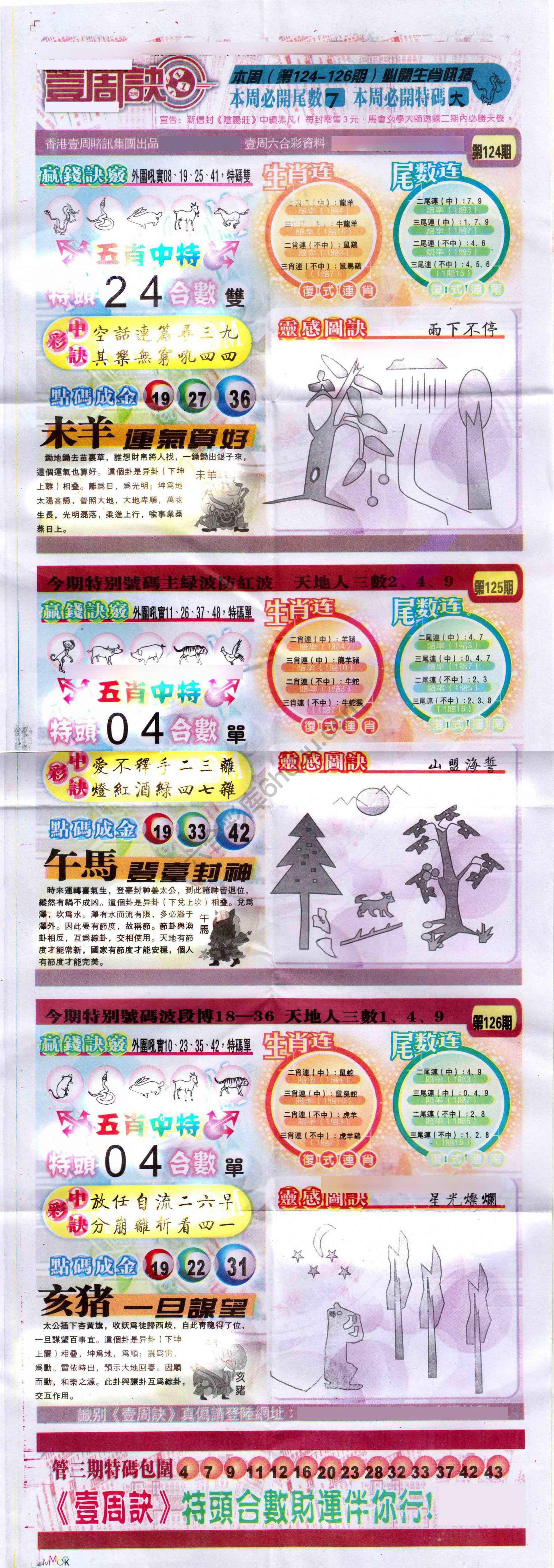 一周决