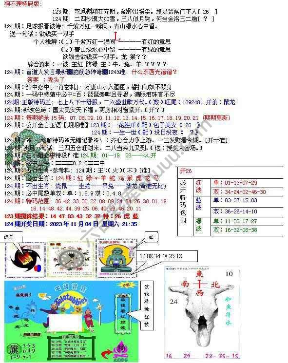 青龙五鬼报