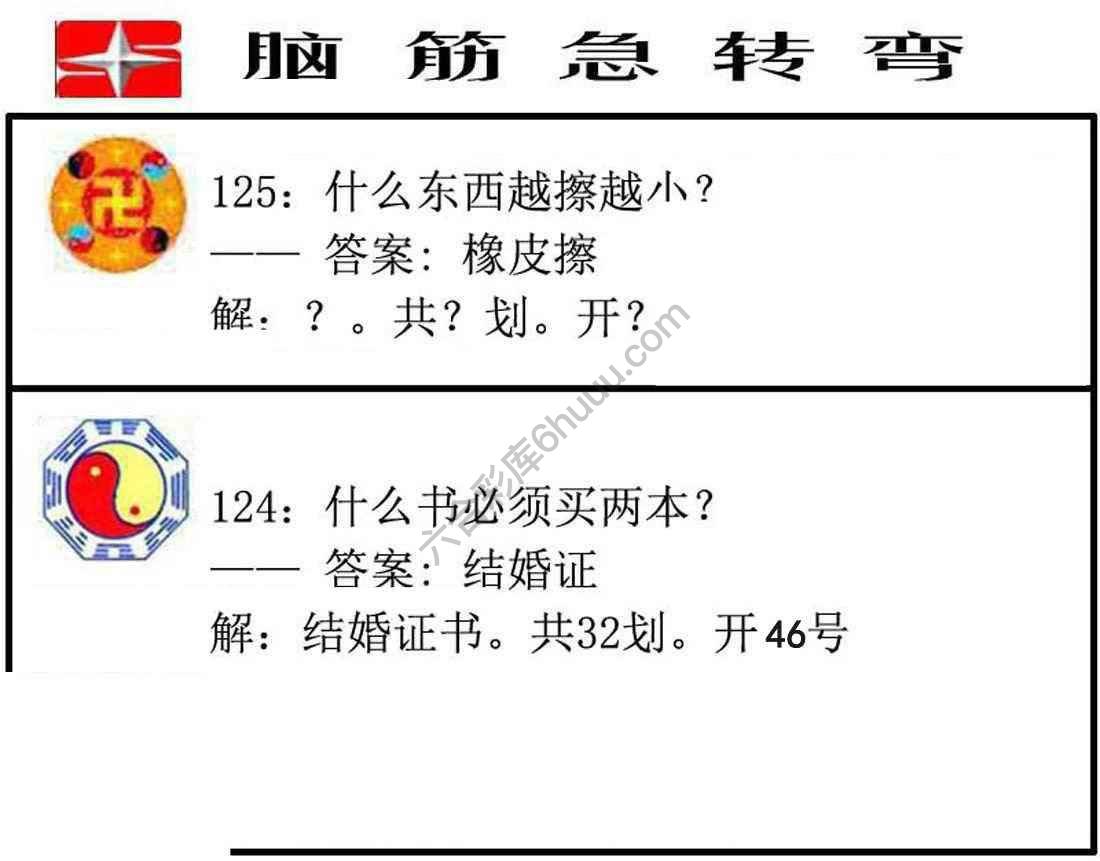 脑筋急转弯