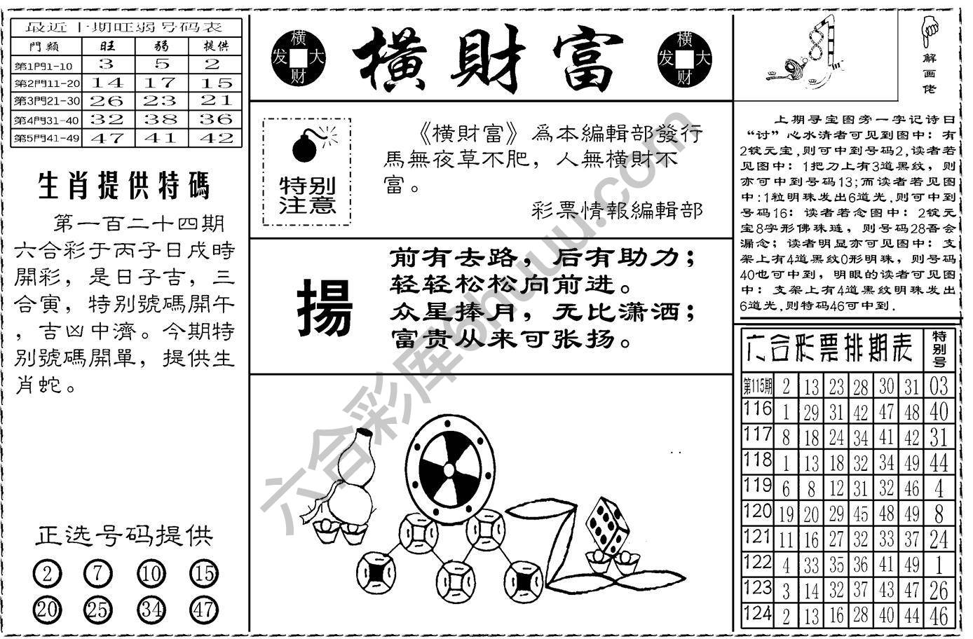 横财富
