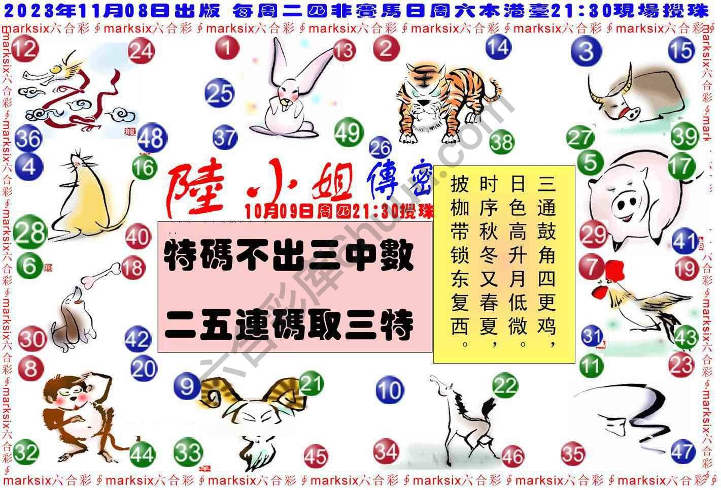 陆小姐传密