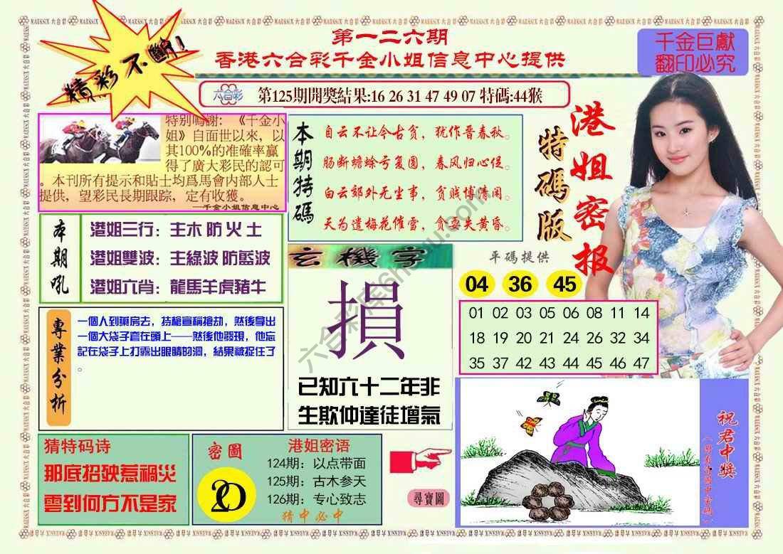 港姐密报