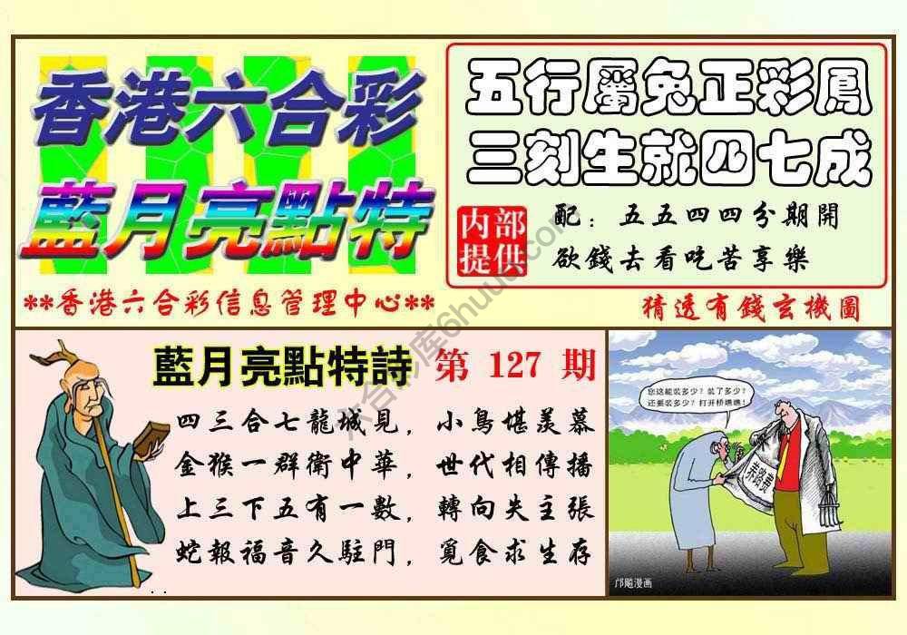 蓝月亮点特