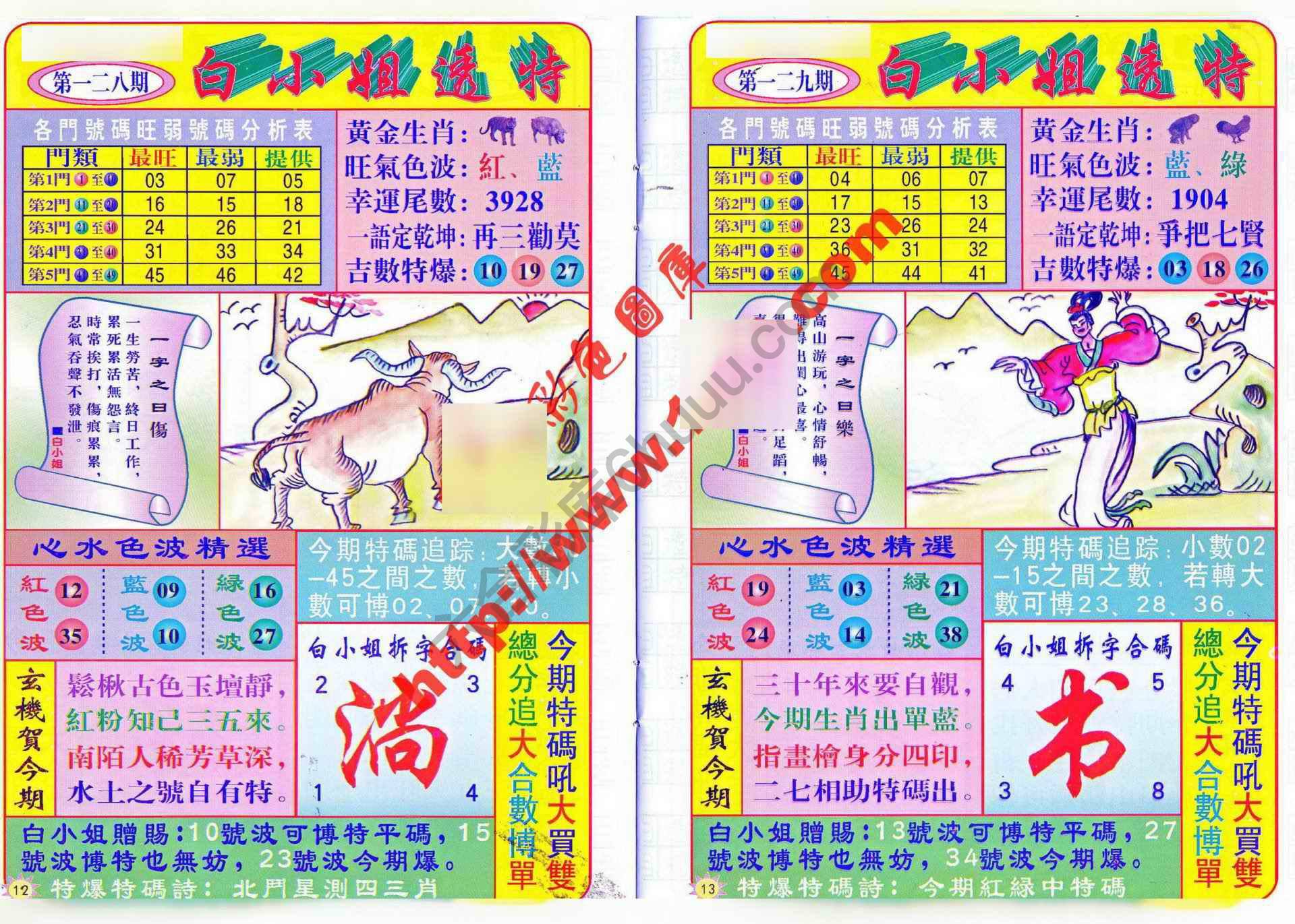白小姐透特