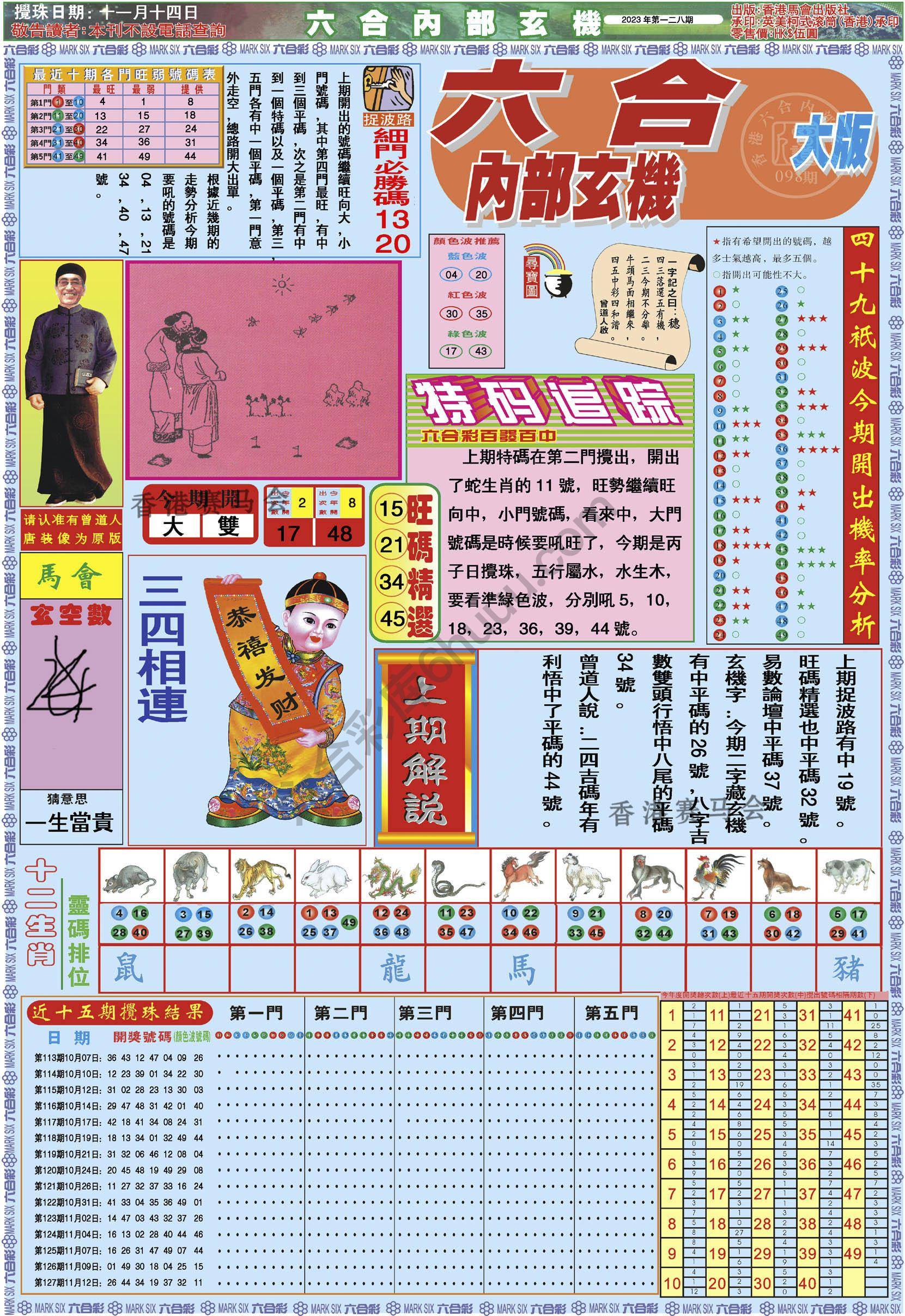 六合内部玄机