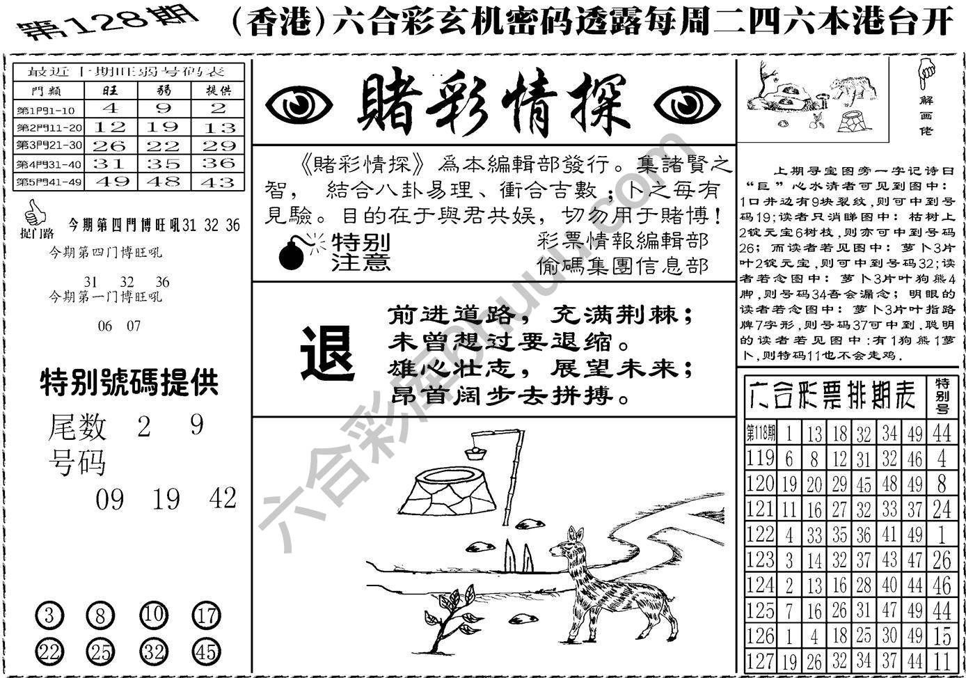 赌彩情探