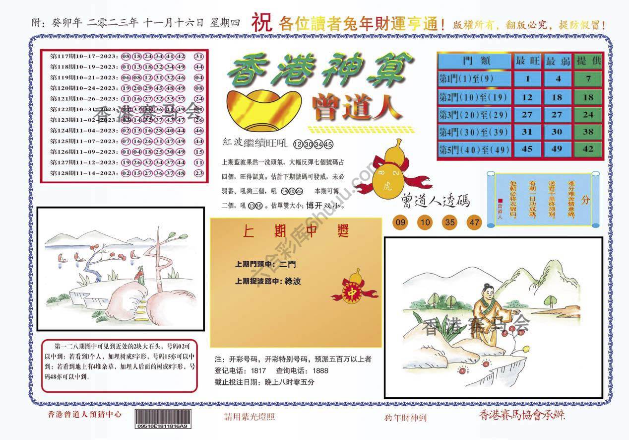 香港神算曾道人