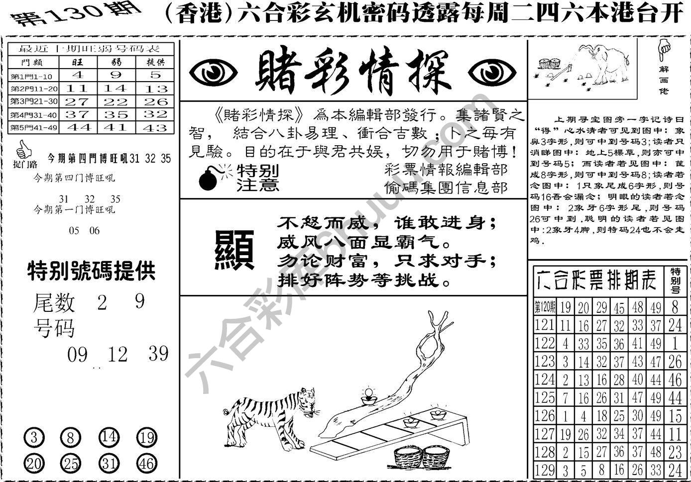 赌彩情探