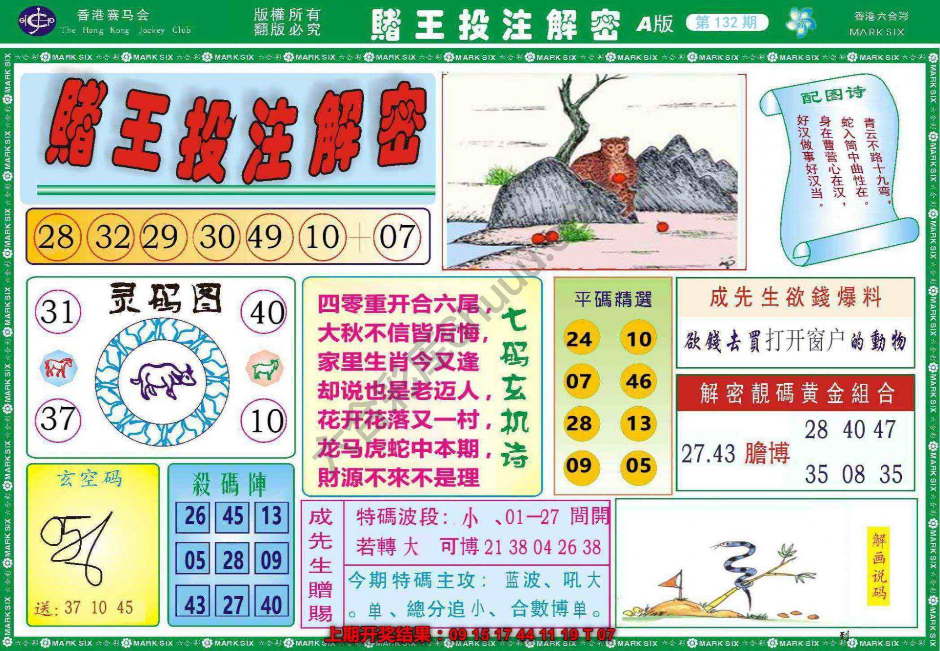 赌王投注解密