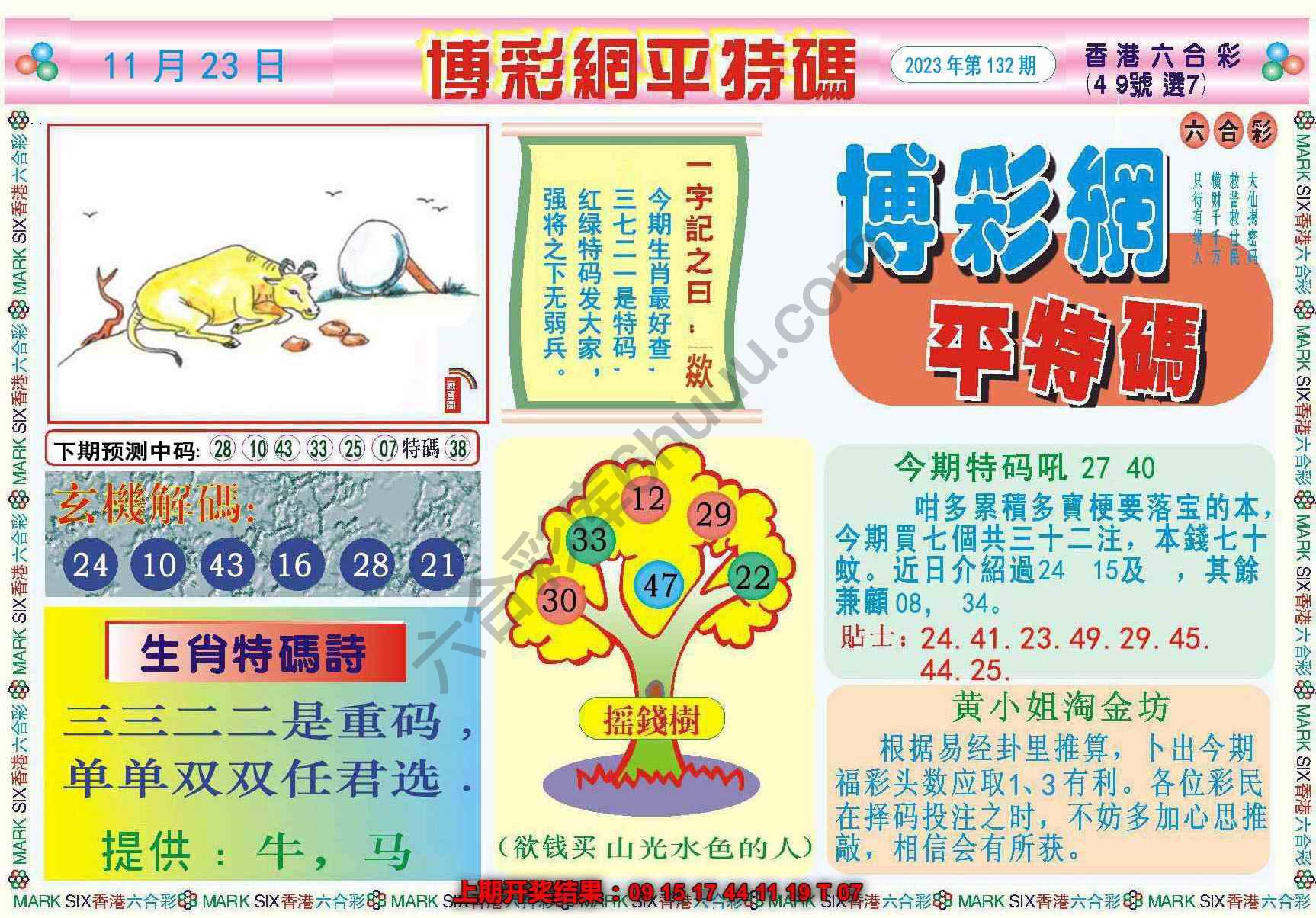博彩网平特码