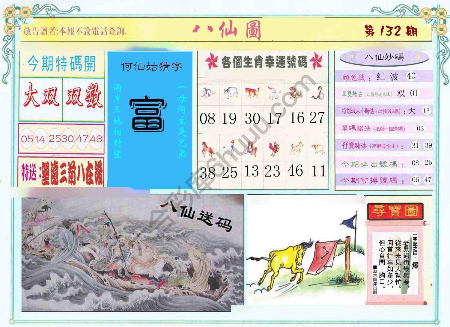 八仙图