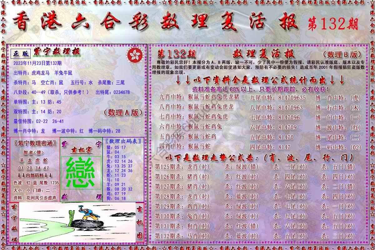 数理复活报