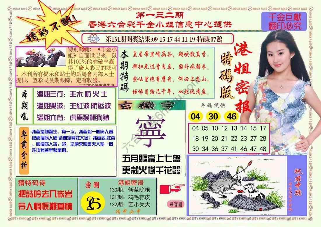 港姐密报