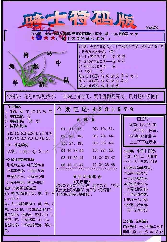 另类骑士特码版