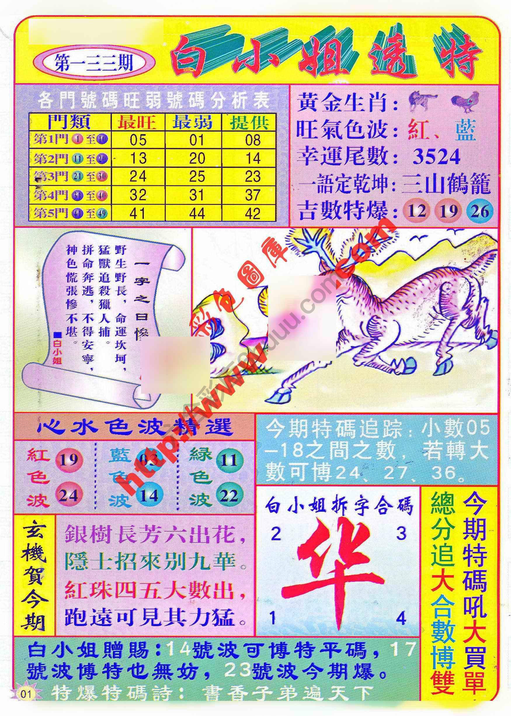 白小姐透特