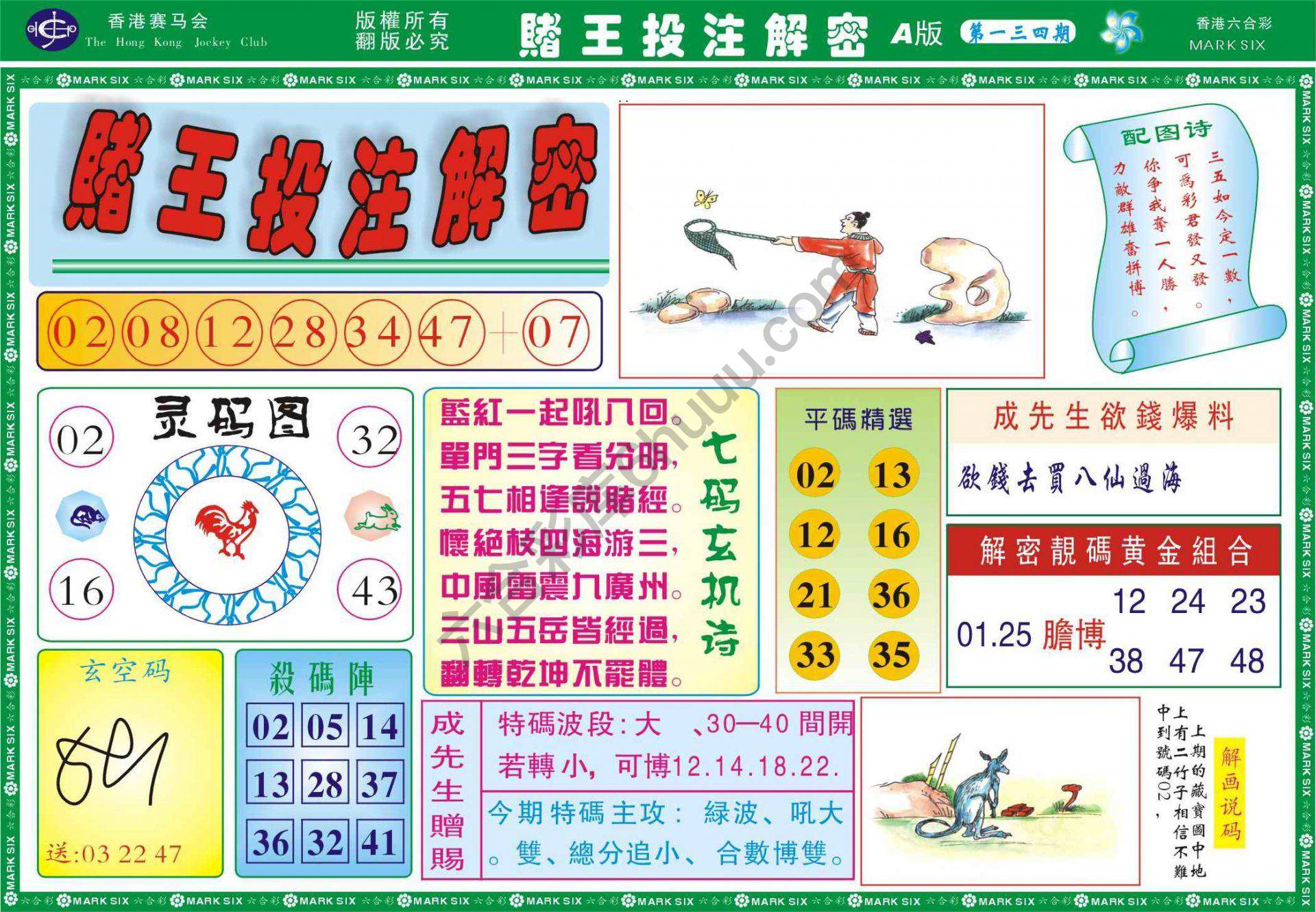 赌王投注解密