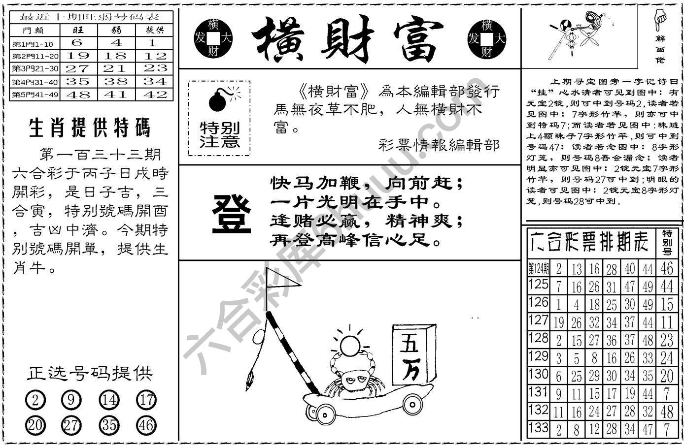 横财富