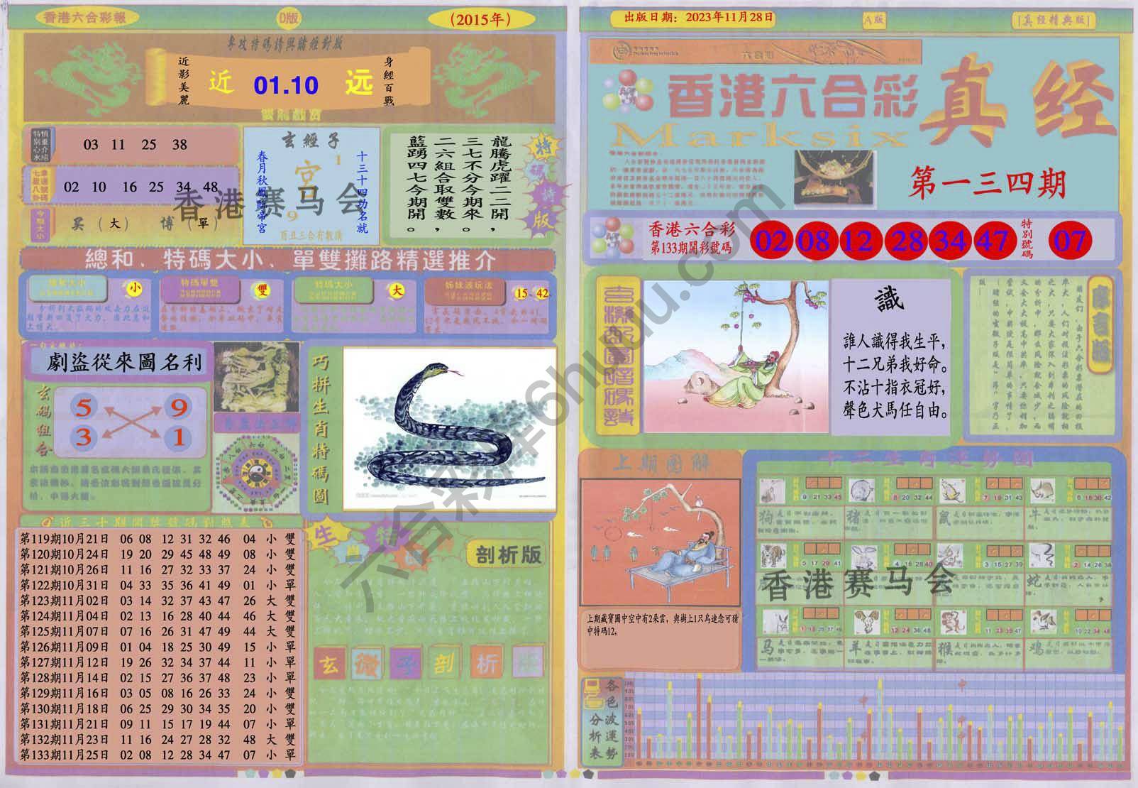香港六合彩真经