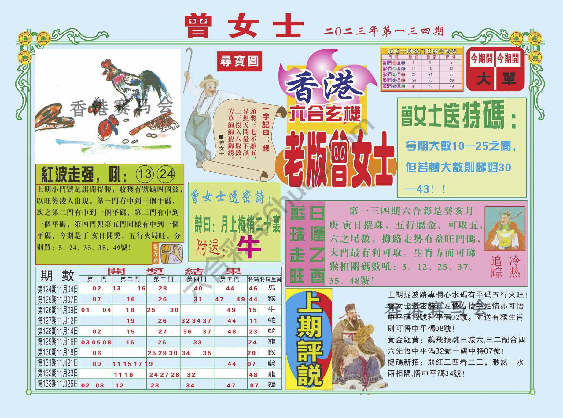 老版曾女士
