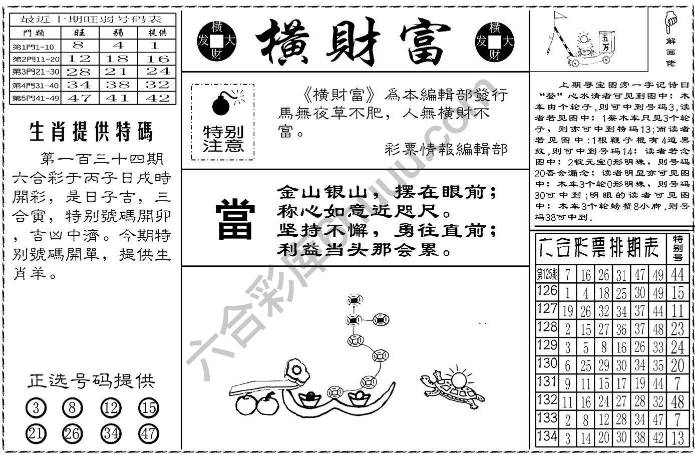 横财富