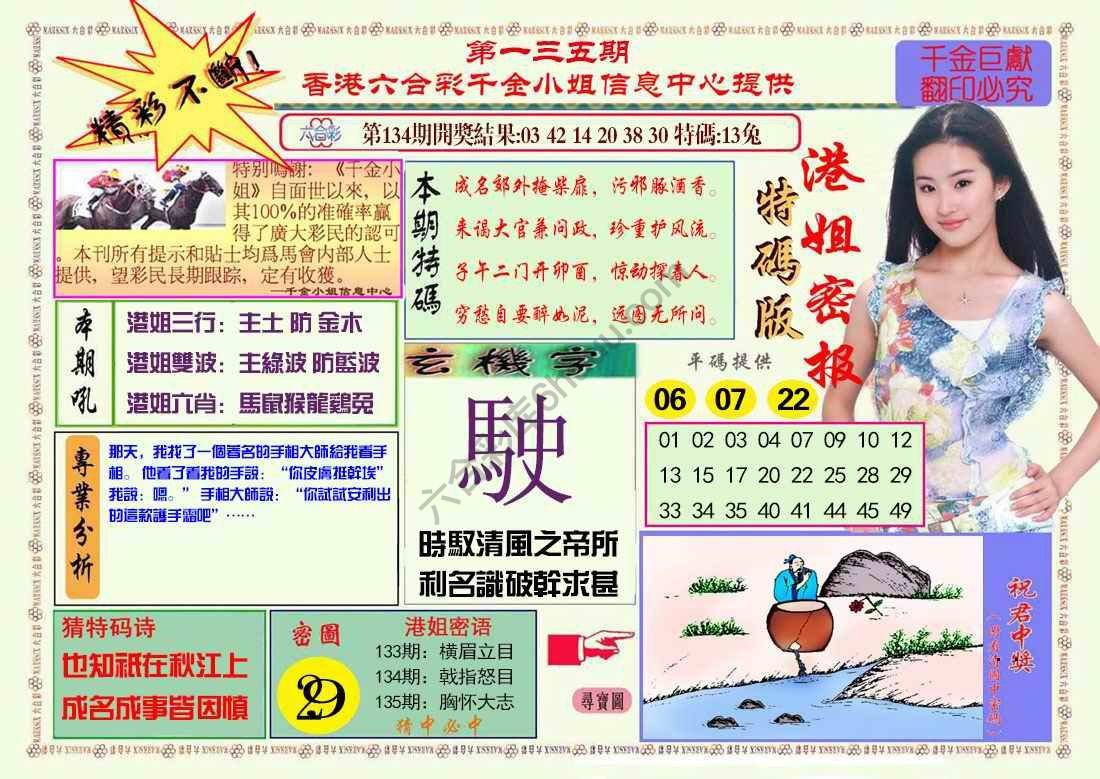 港姐密报