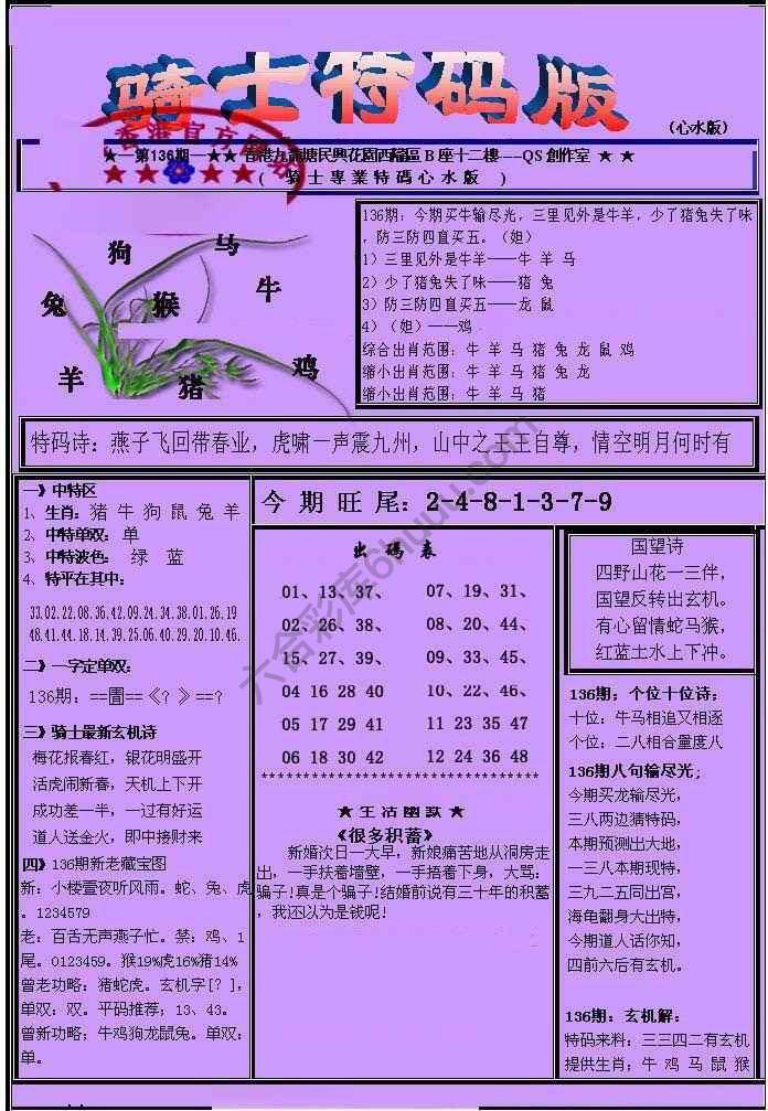 另类骑士特码版