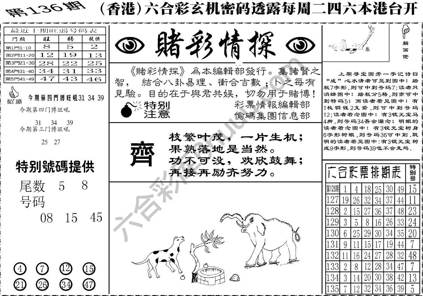 赌彩情探