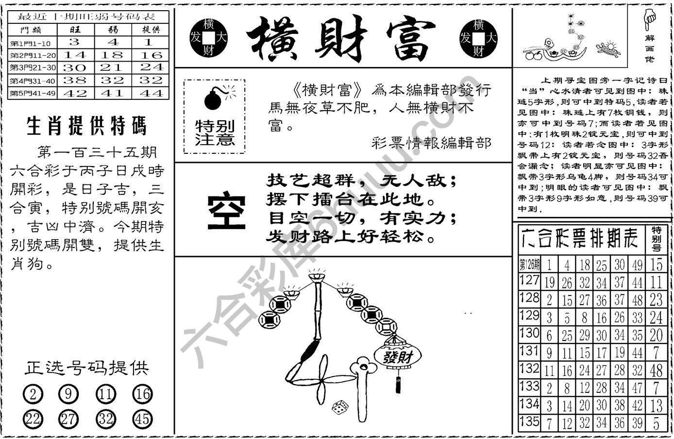 横财富
