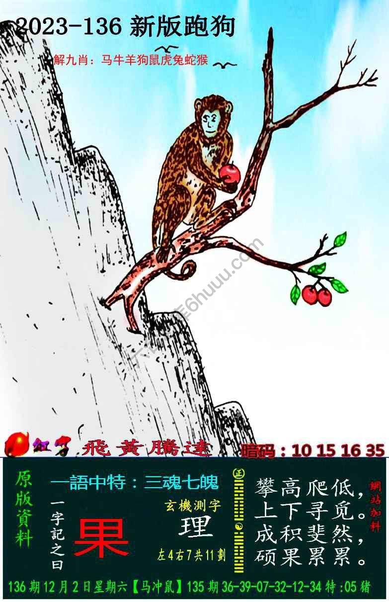 跑狗图（新版）
