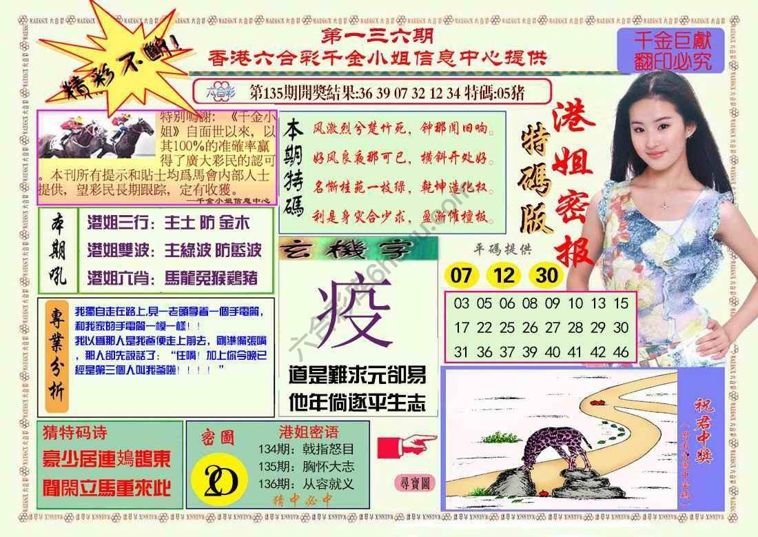 港姐密报