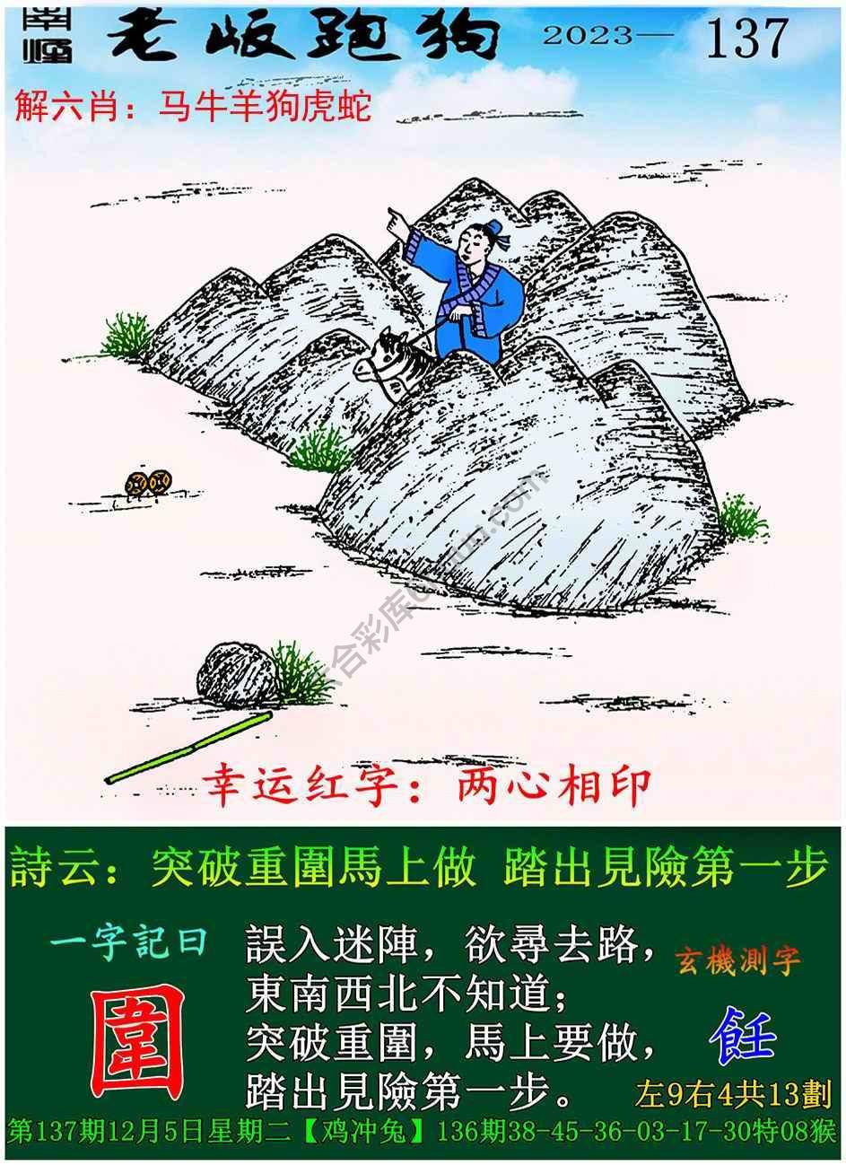 老版跑狗图