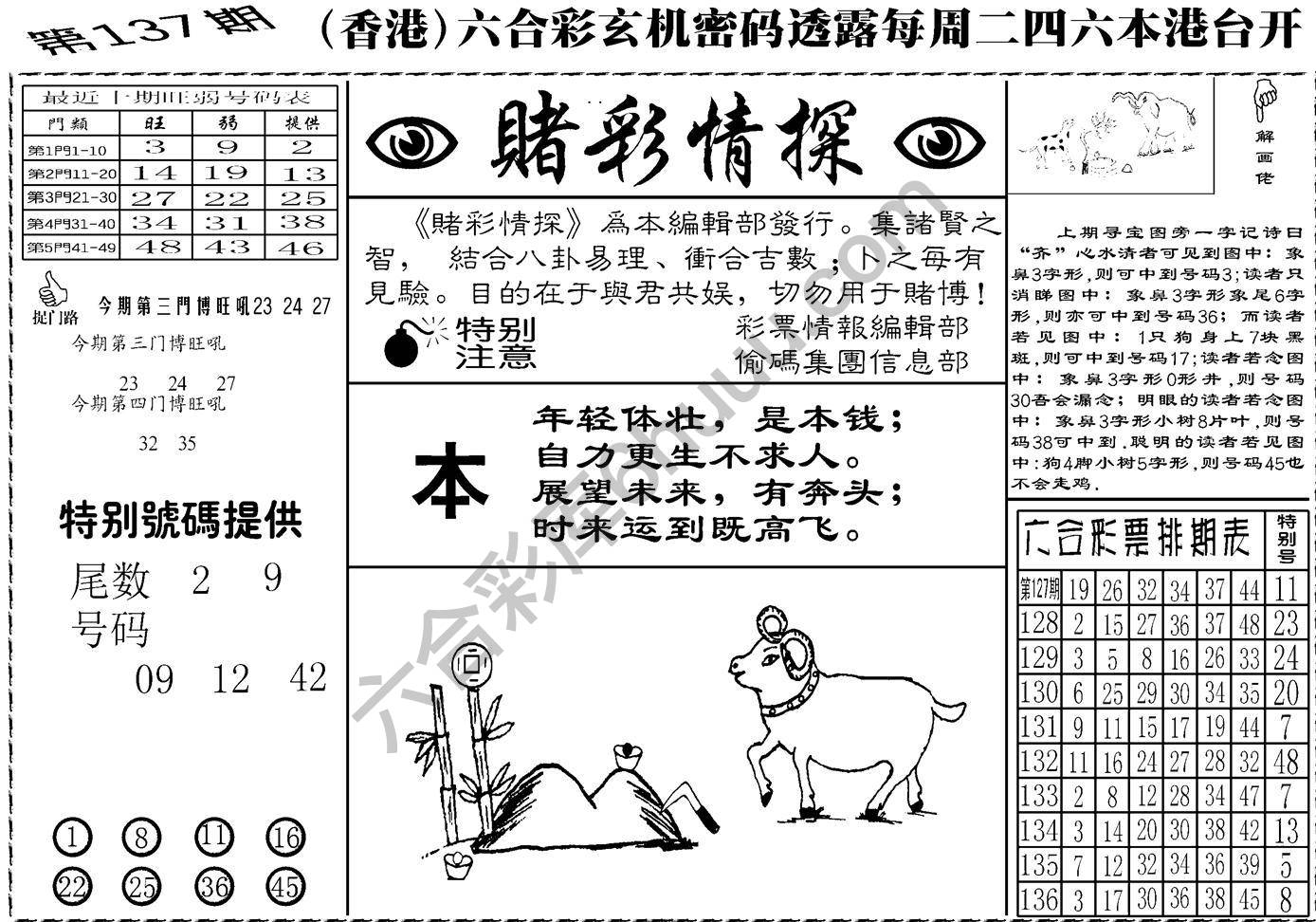 赌彩情探