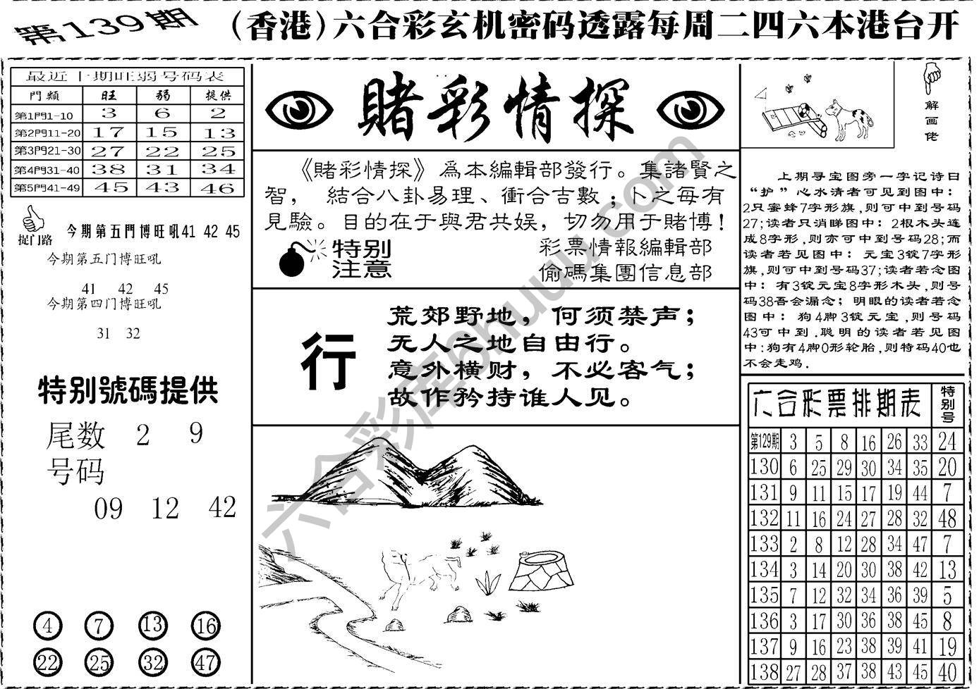 赌彩情探