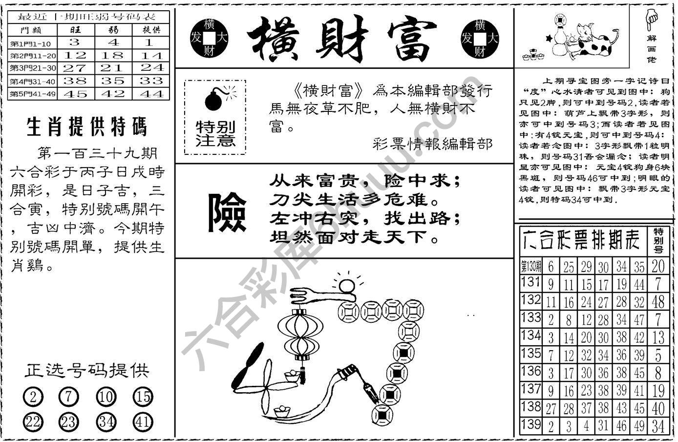 横财富