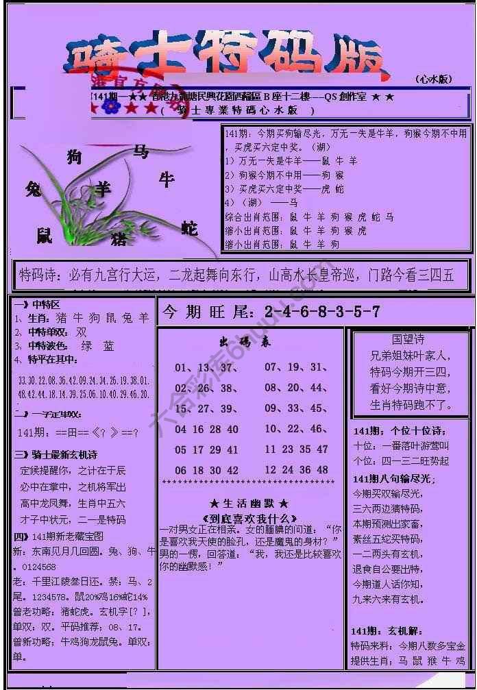 另类骑士特码版