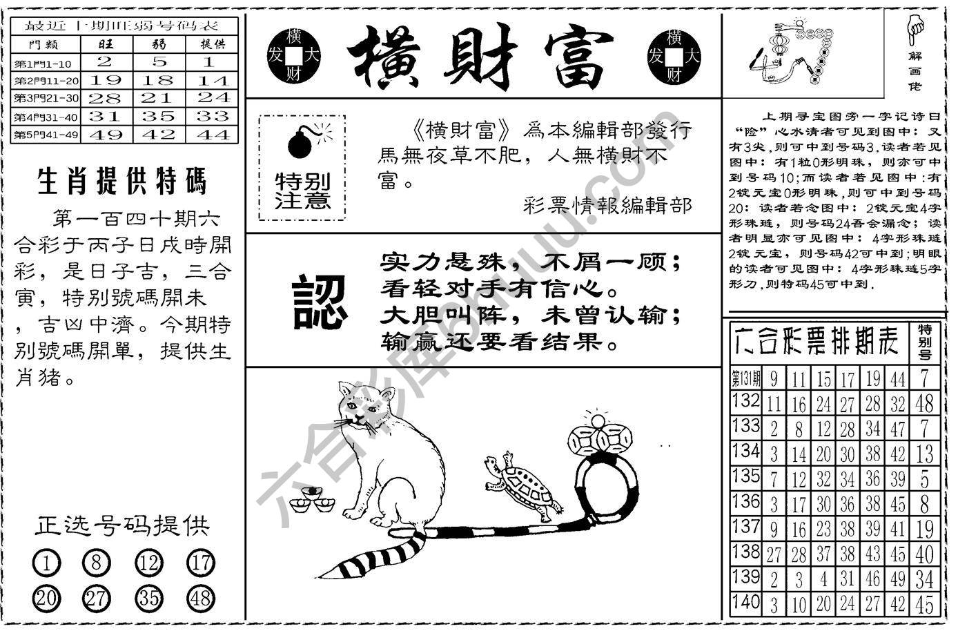 横财富