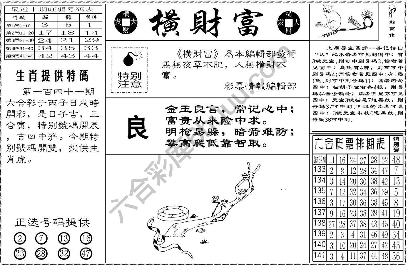 横财富