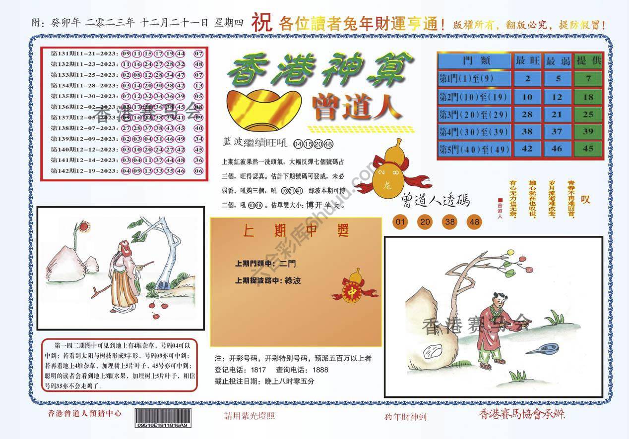 香港神算曾道人