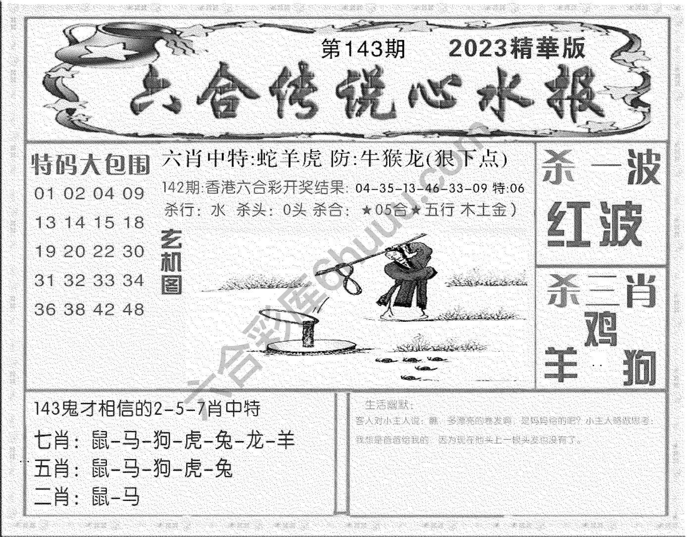 六合传说心水报